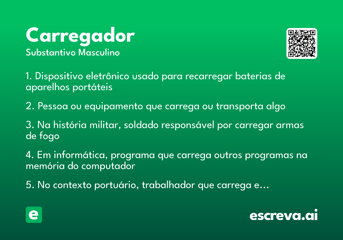 carregador