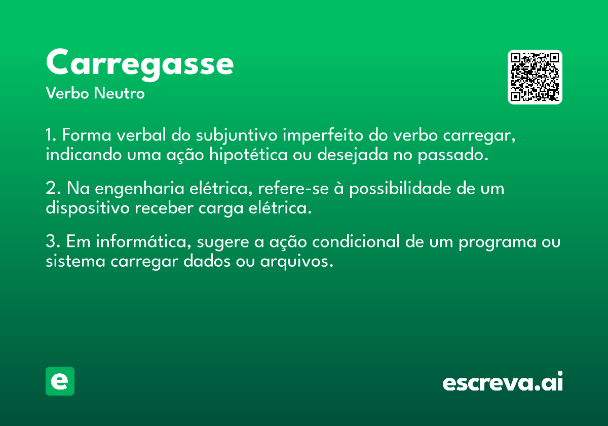 carregasse