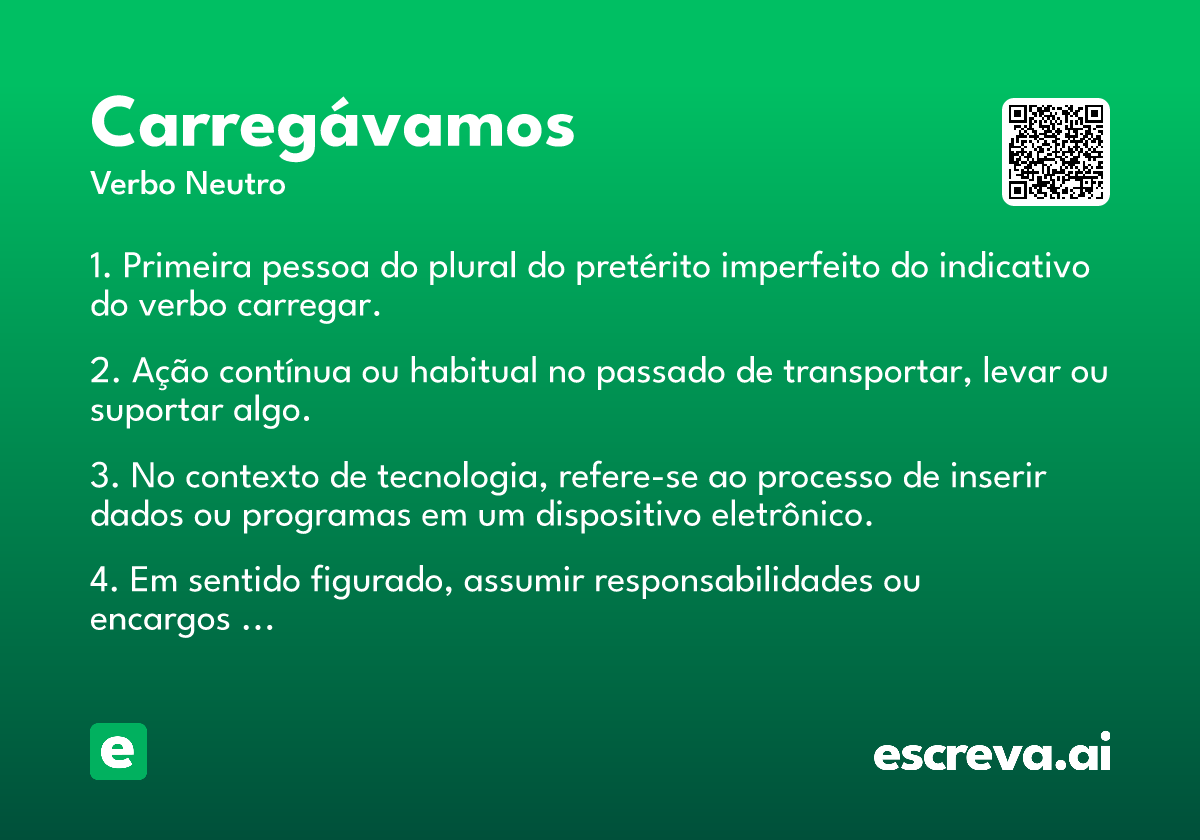 carregávamos