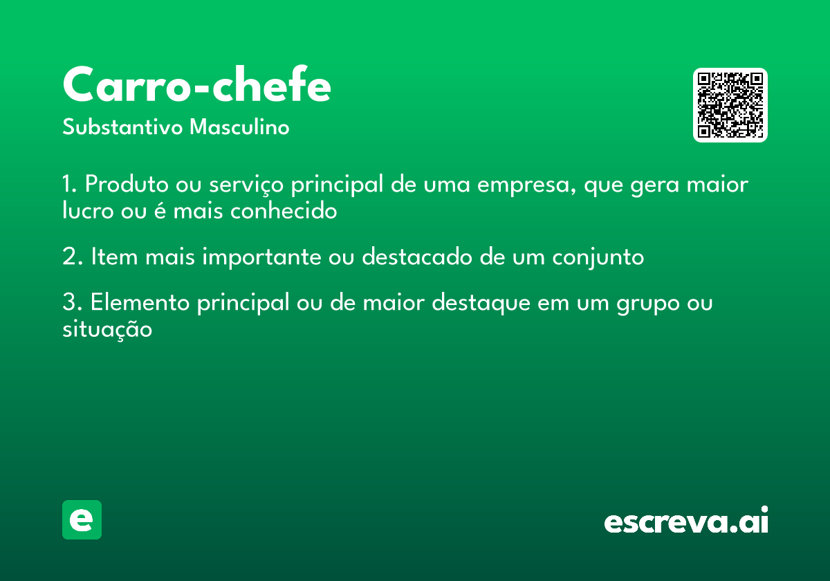 carro-chefe