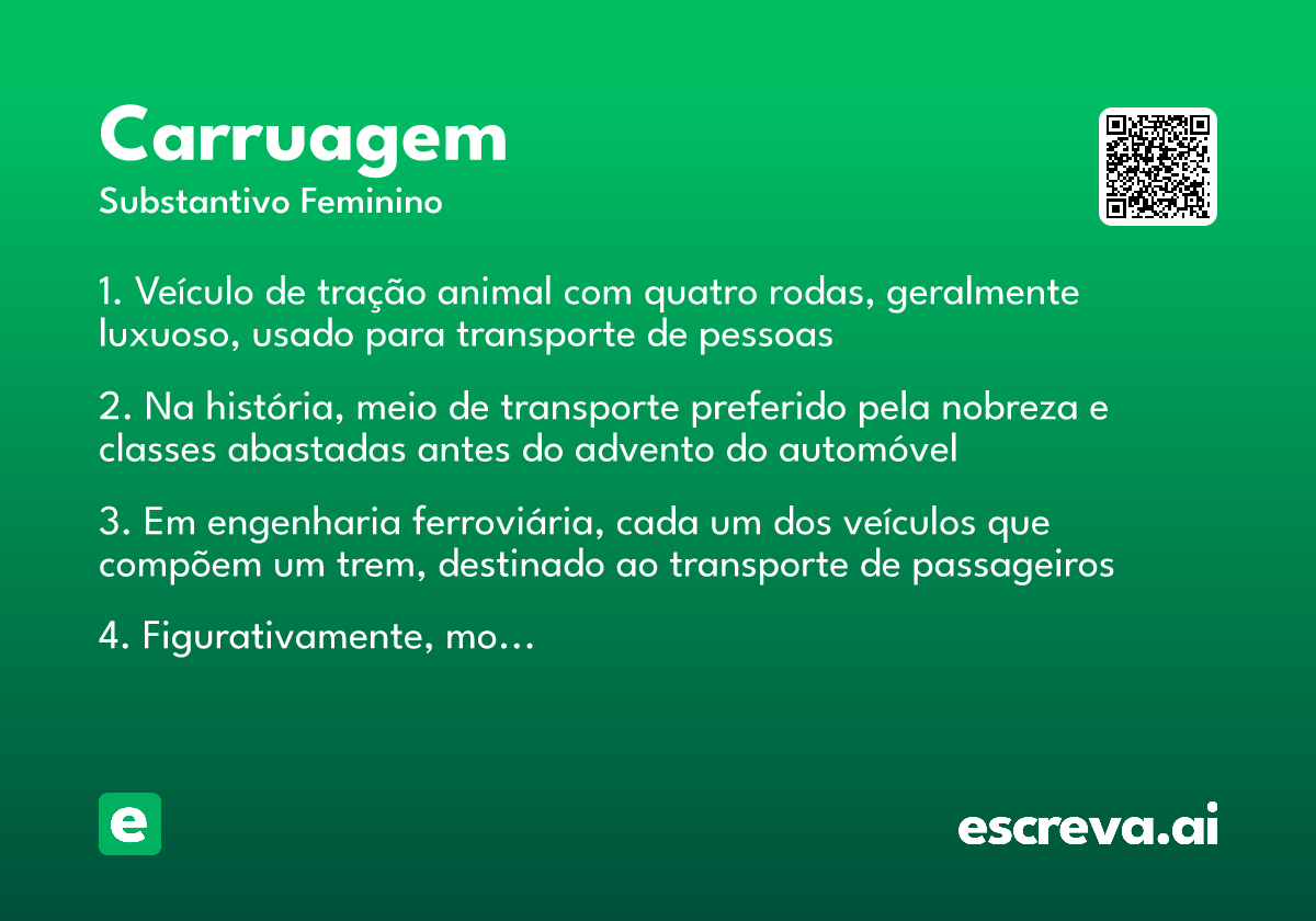 carruagem