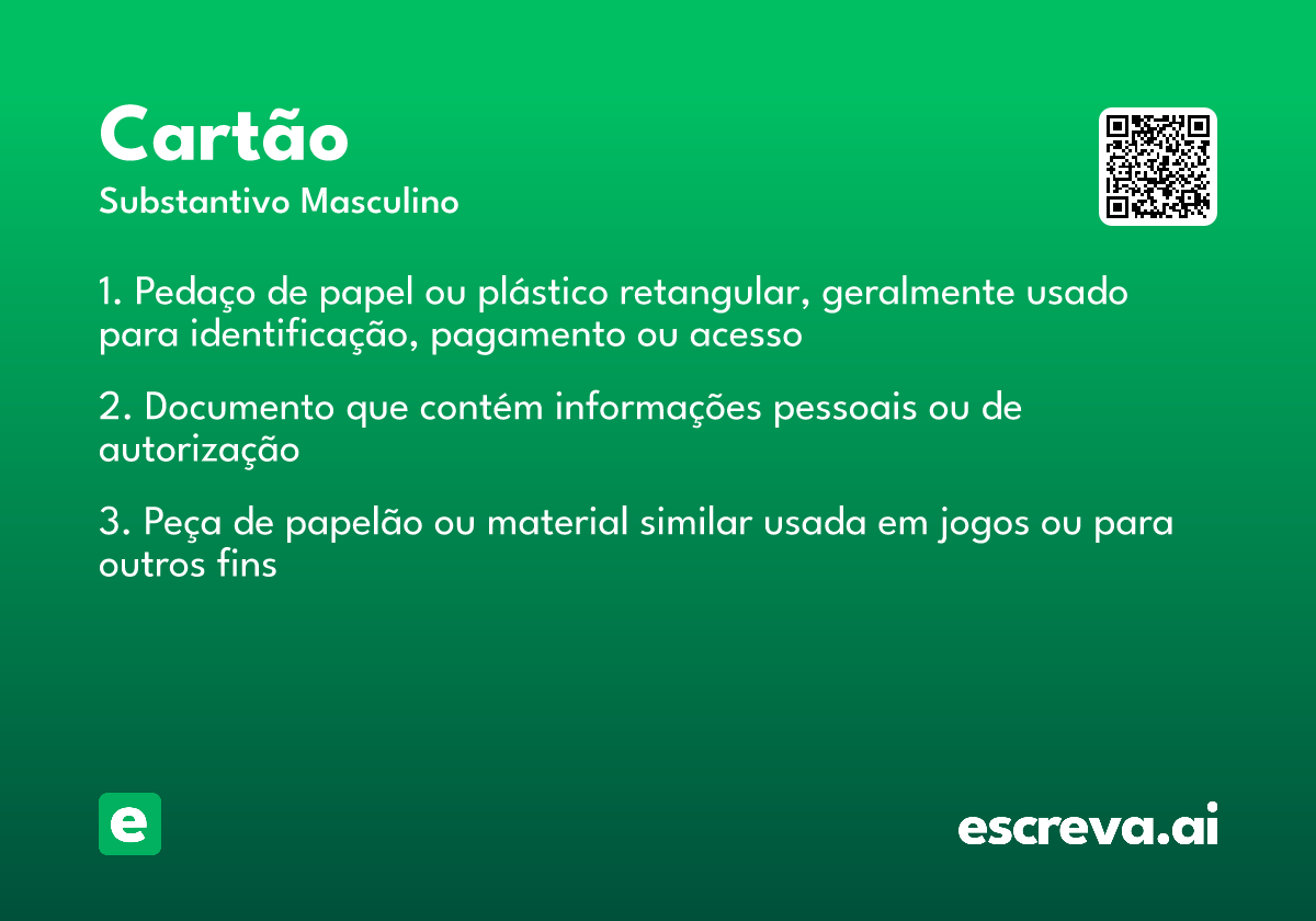 cartão