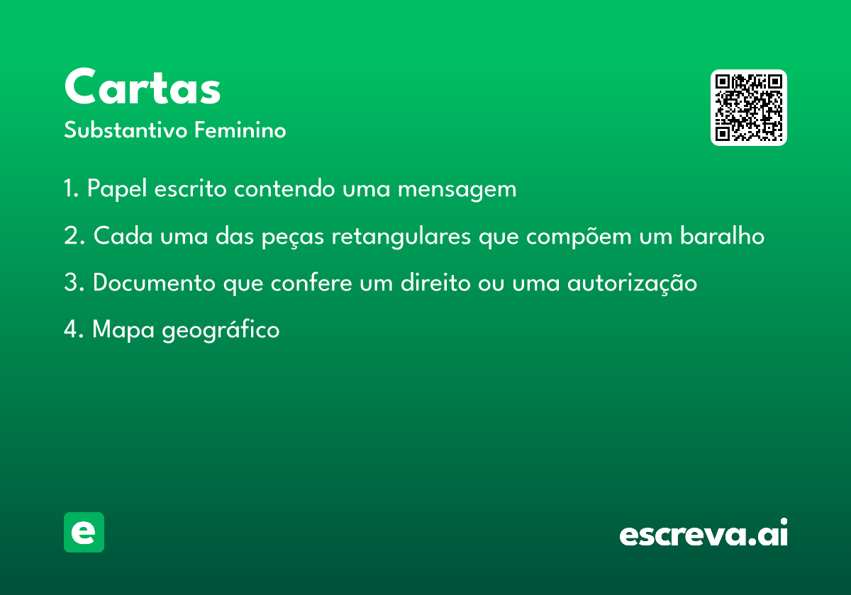 cartas