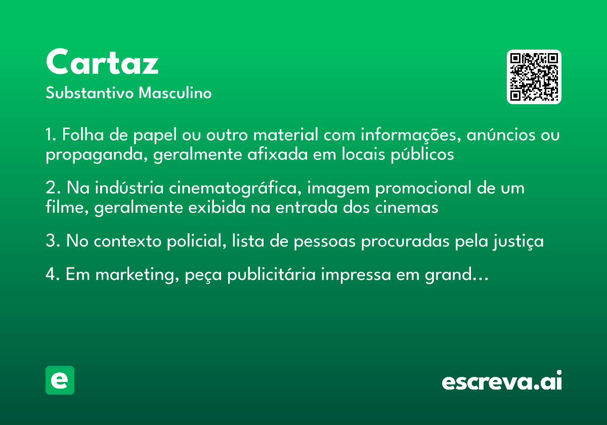 cartaz