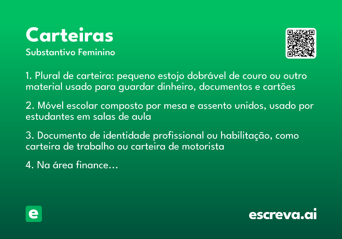 carteiras
