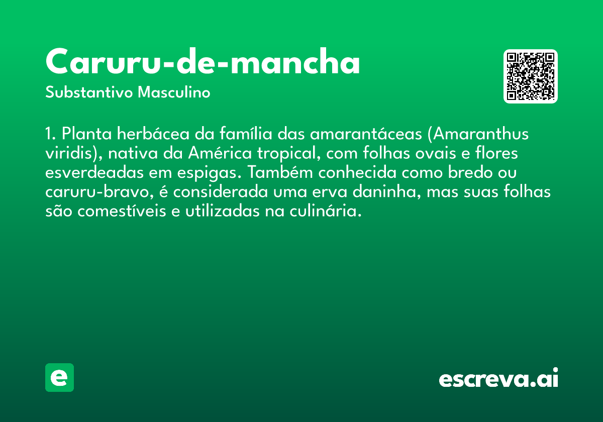 caruru-de-mancha