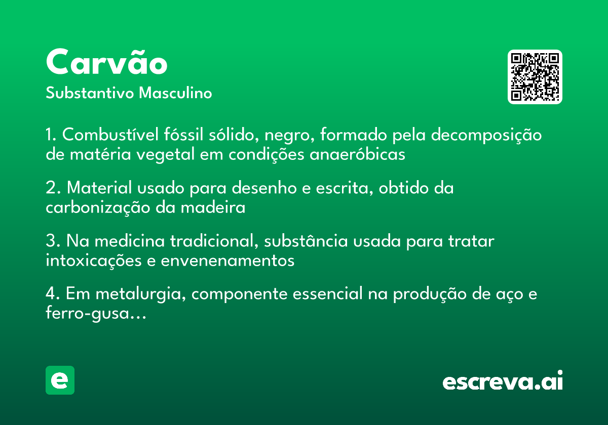 carvão