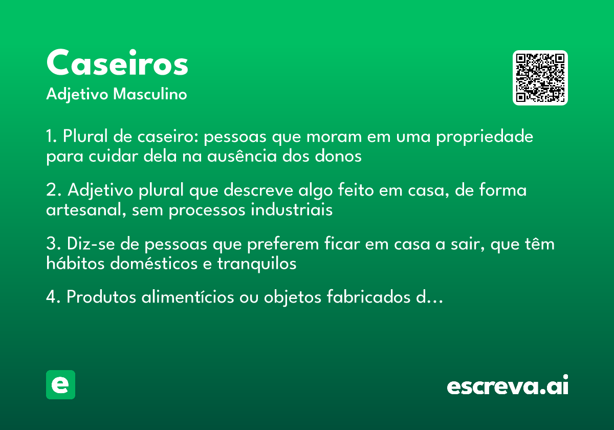caseiros