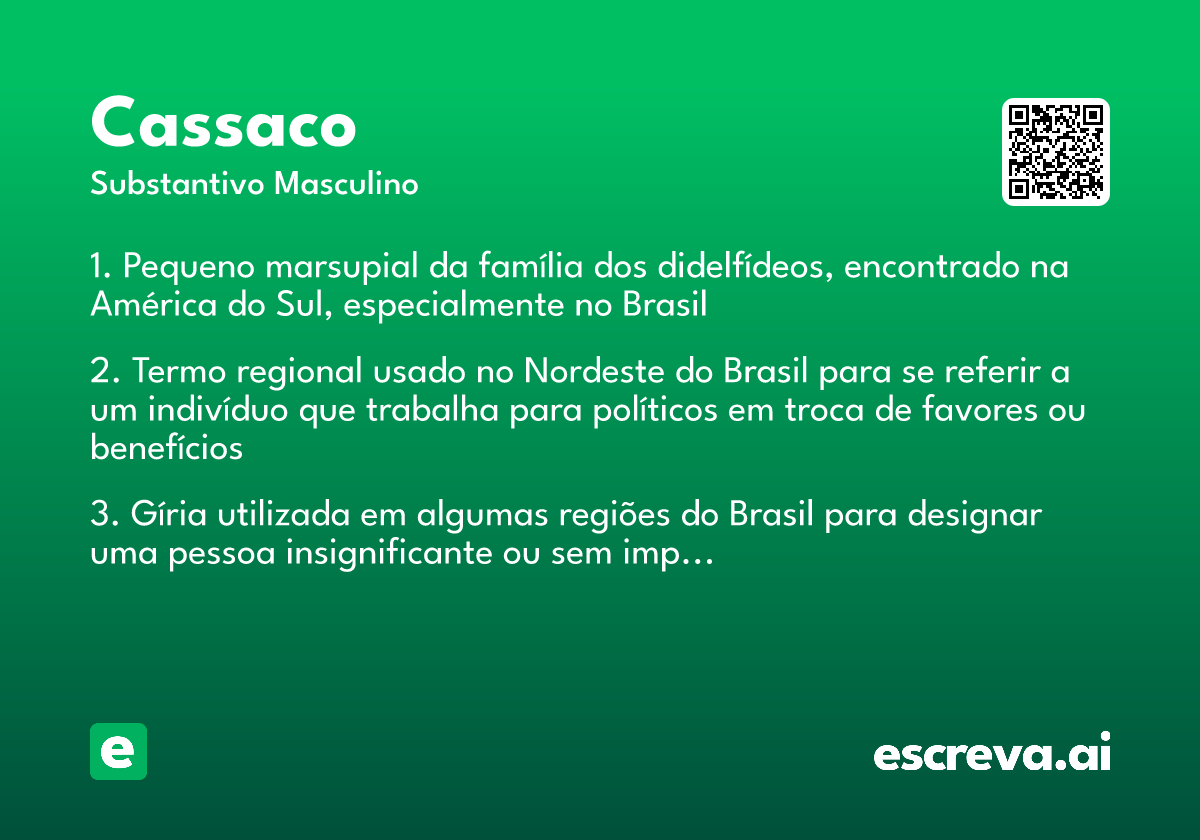cassaco
