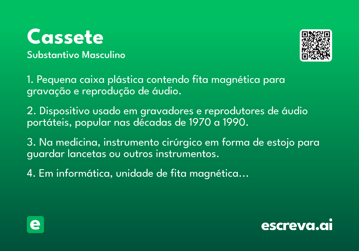 cassete