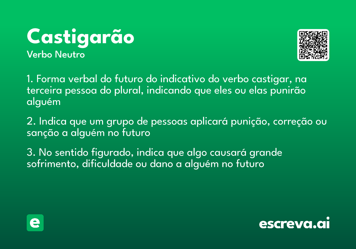 castigarão