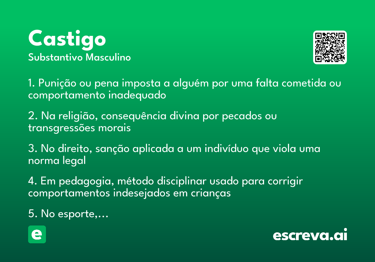 castigo