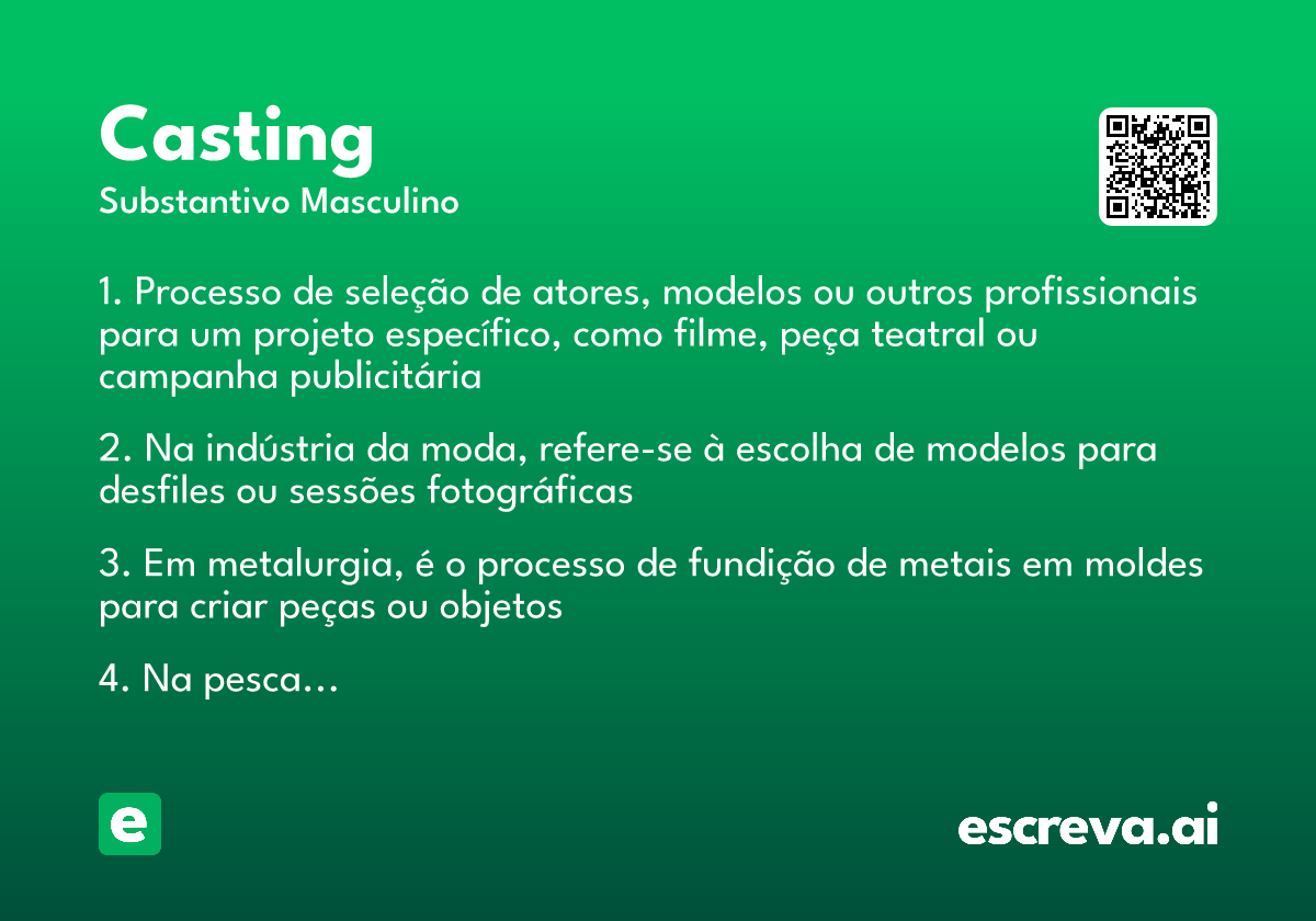 casting