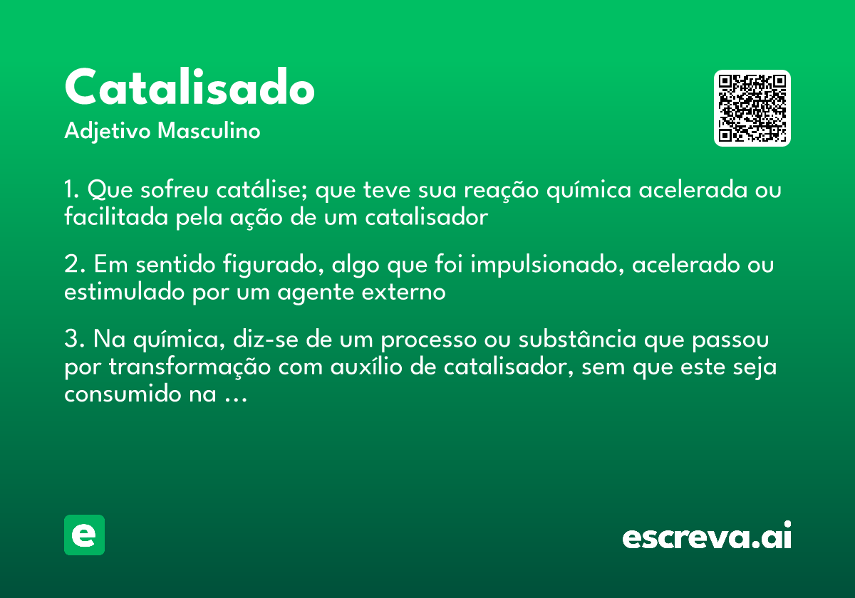 catalisado