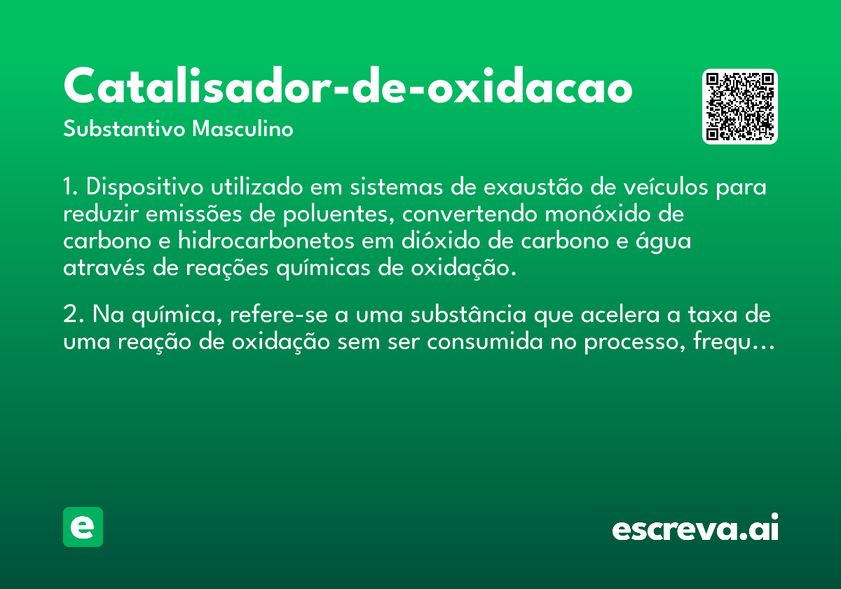 catalisador-de-oxidacao