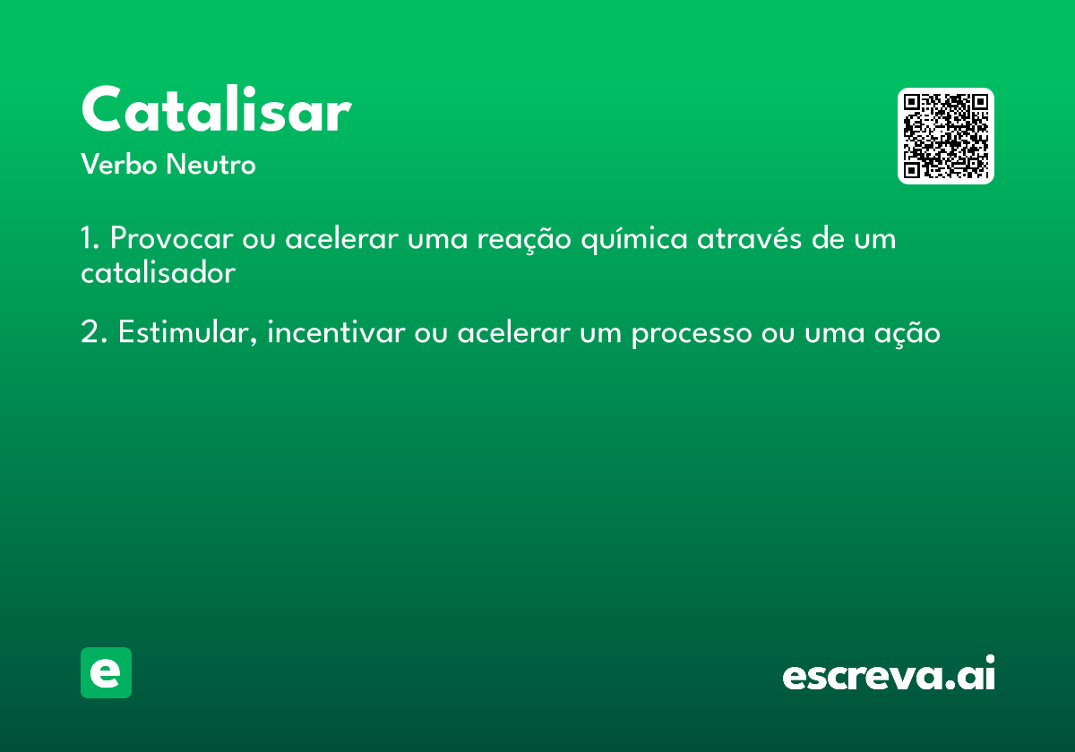 catalisar
