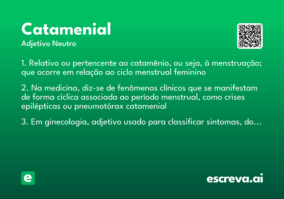 catamenial