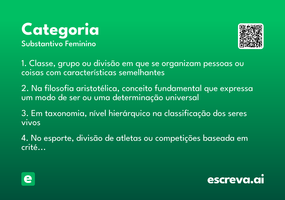 categoria