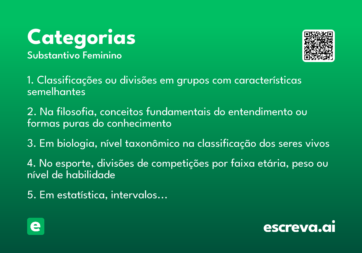 categorias