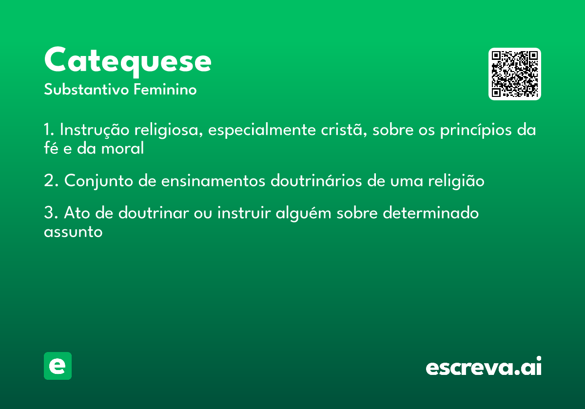 catequese