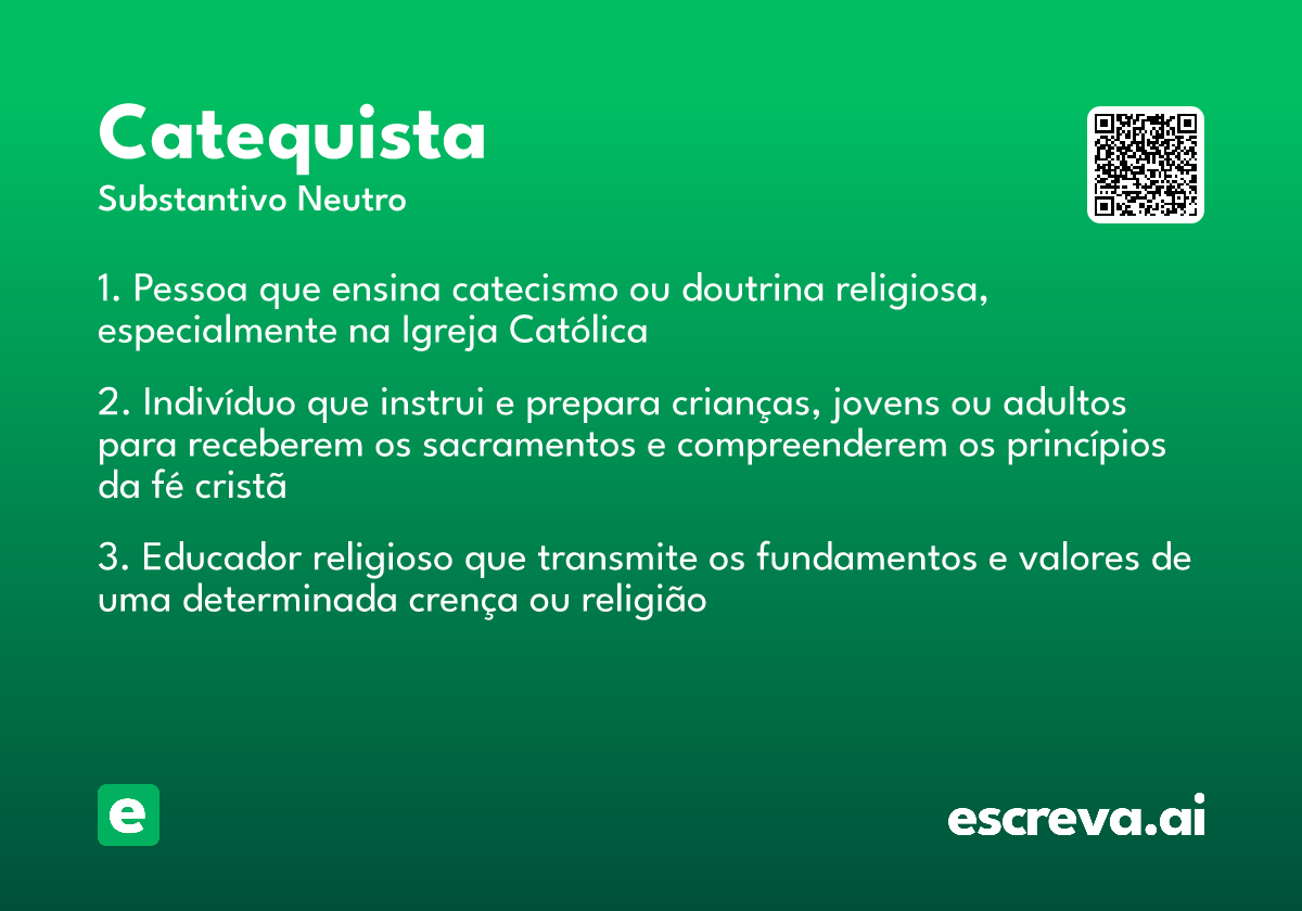 catequista