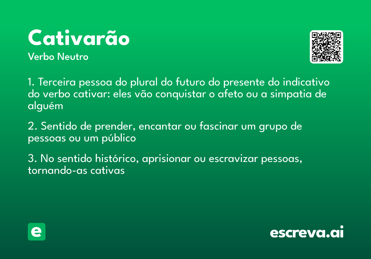 cativarão
