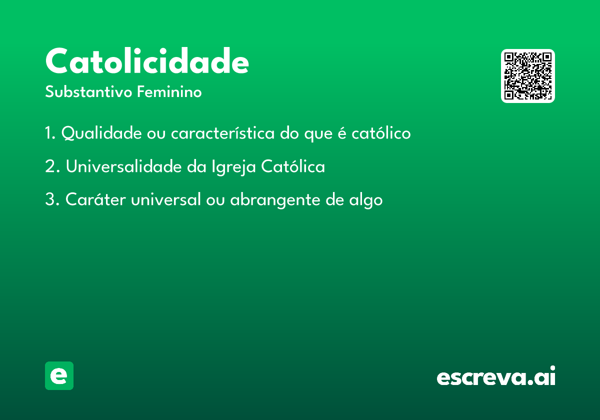 catolicidade