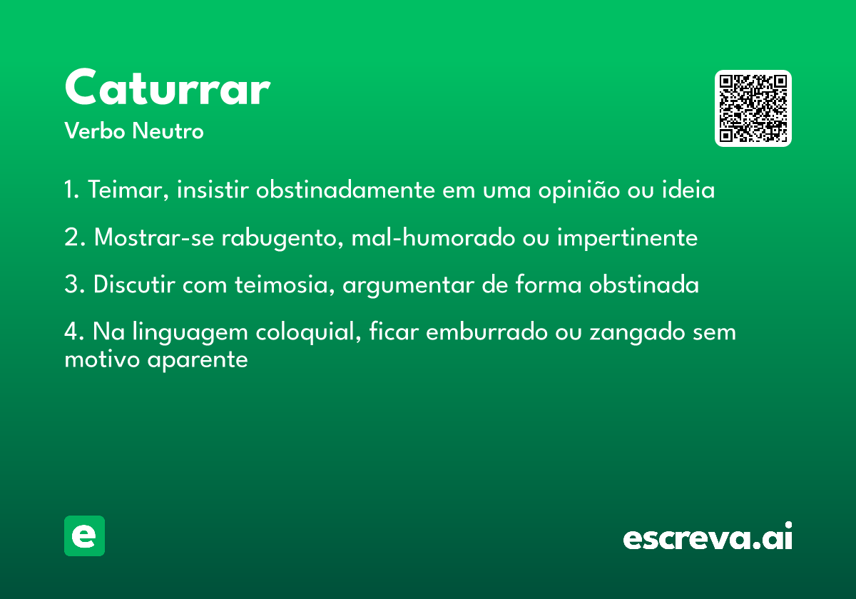 caturrar