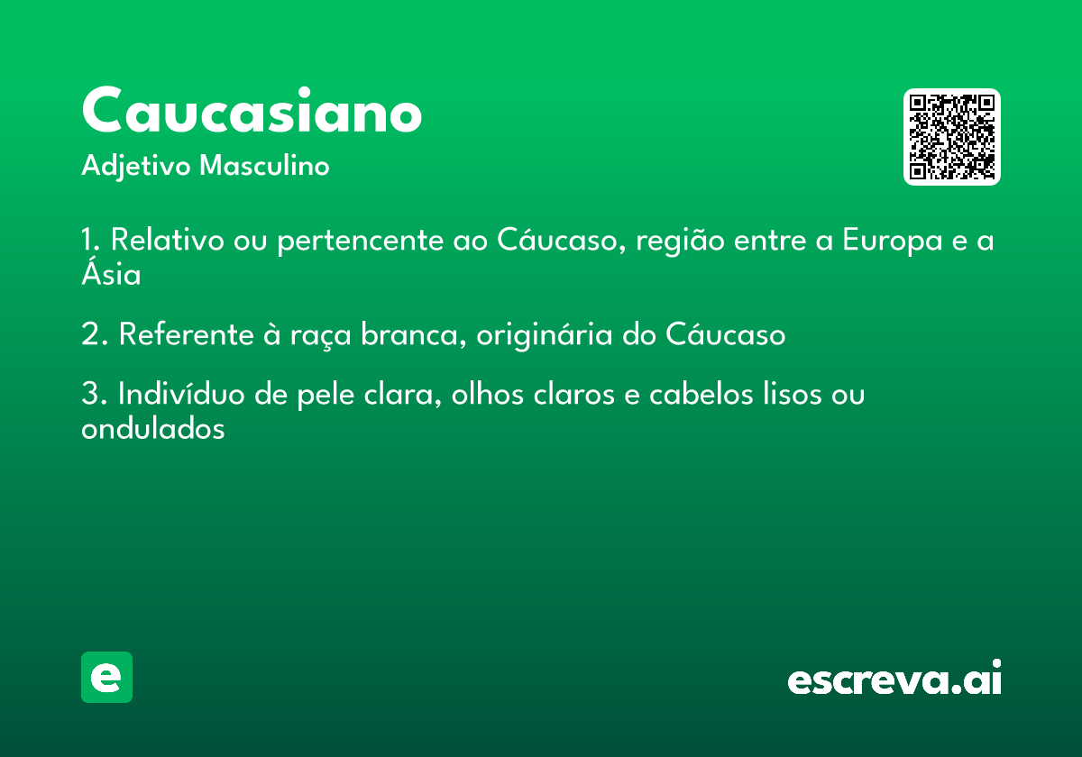 caucasiano