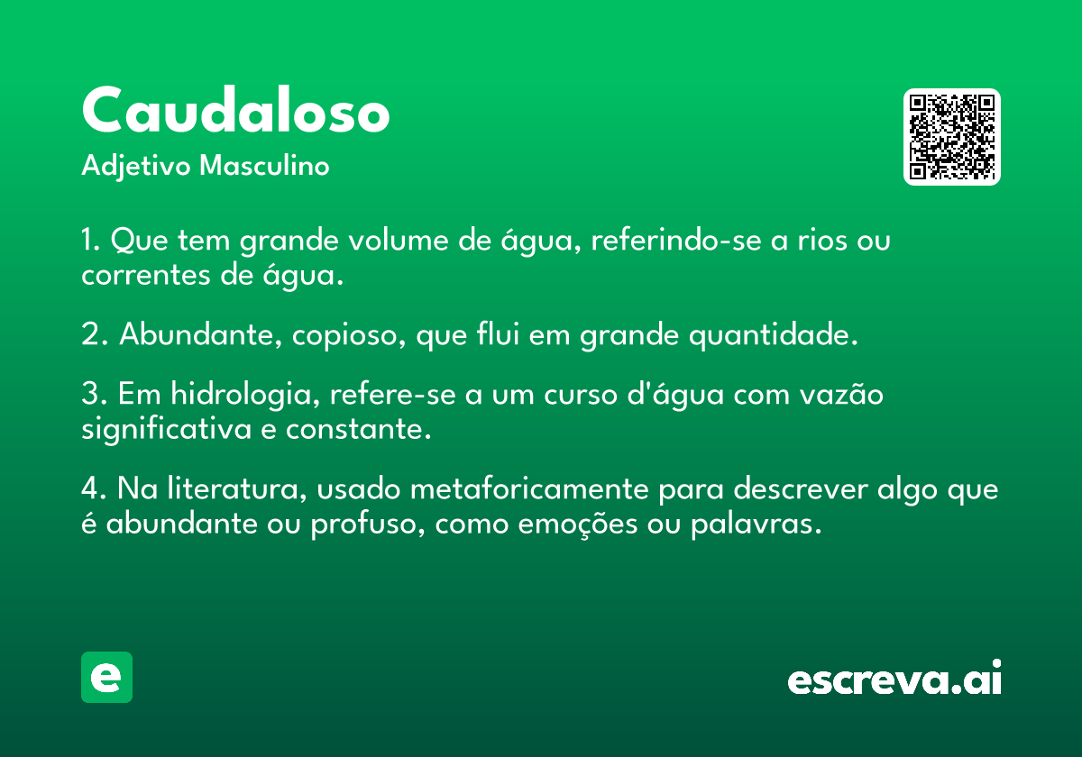 caudaloso