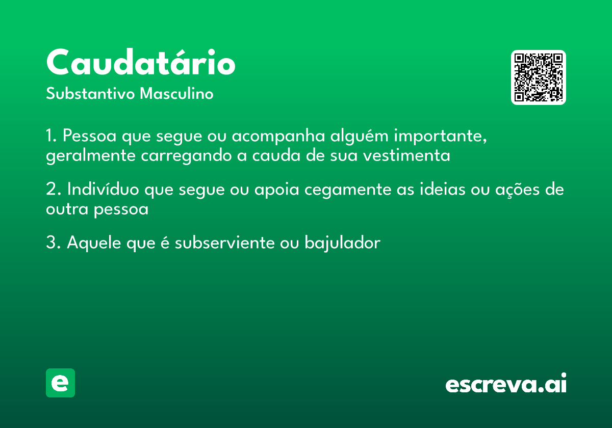 caudatário
