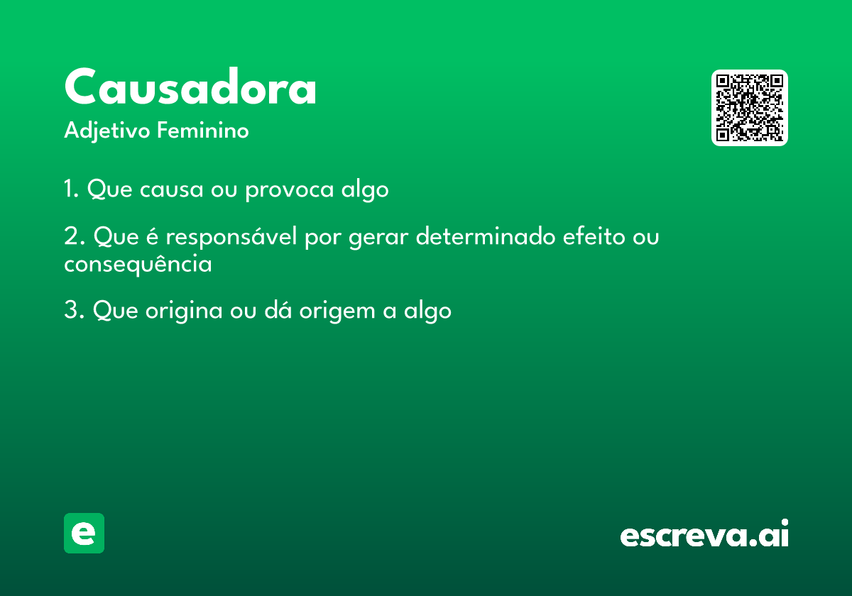 causadora