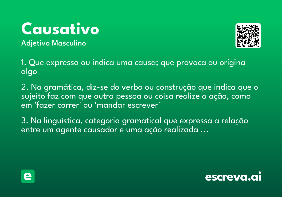 causativo