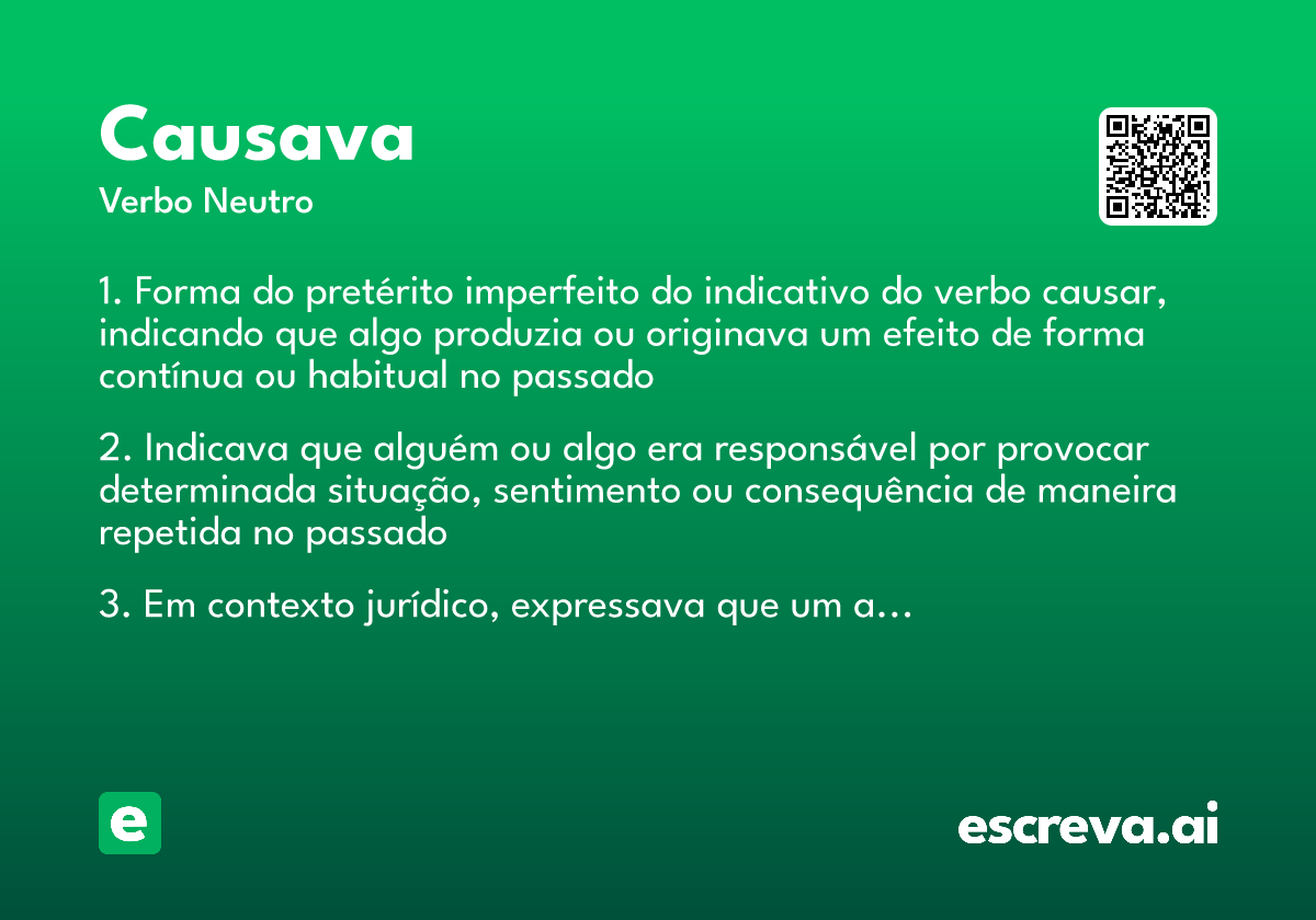causava