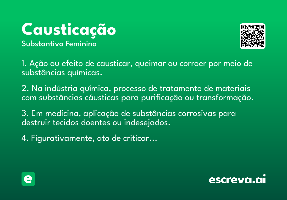 causticação