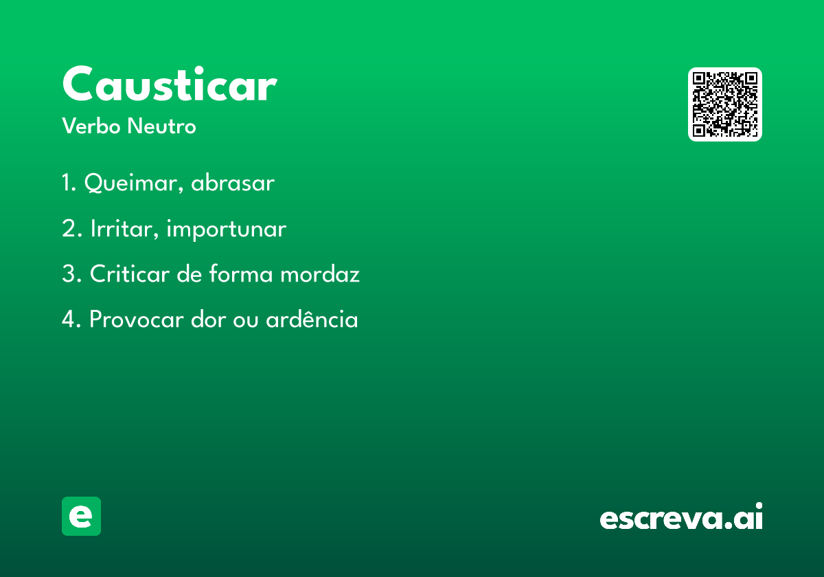 causticar