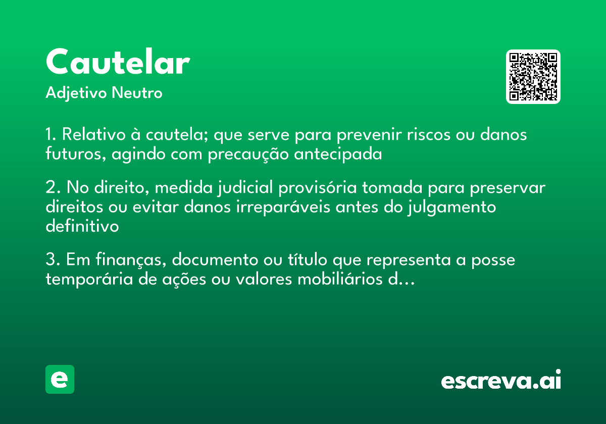 cautelar