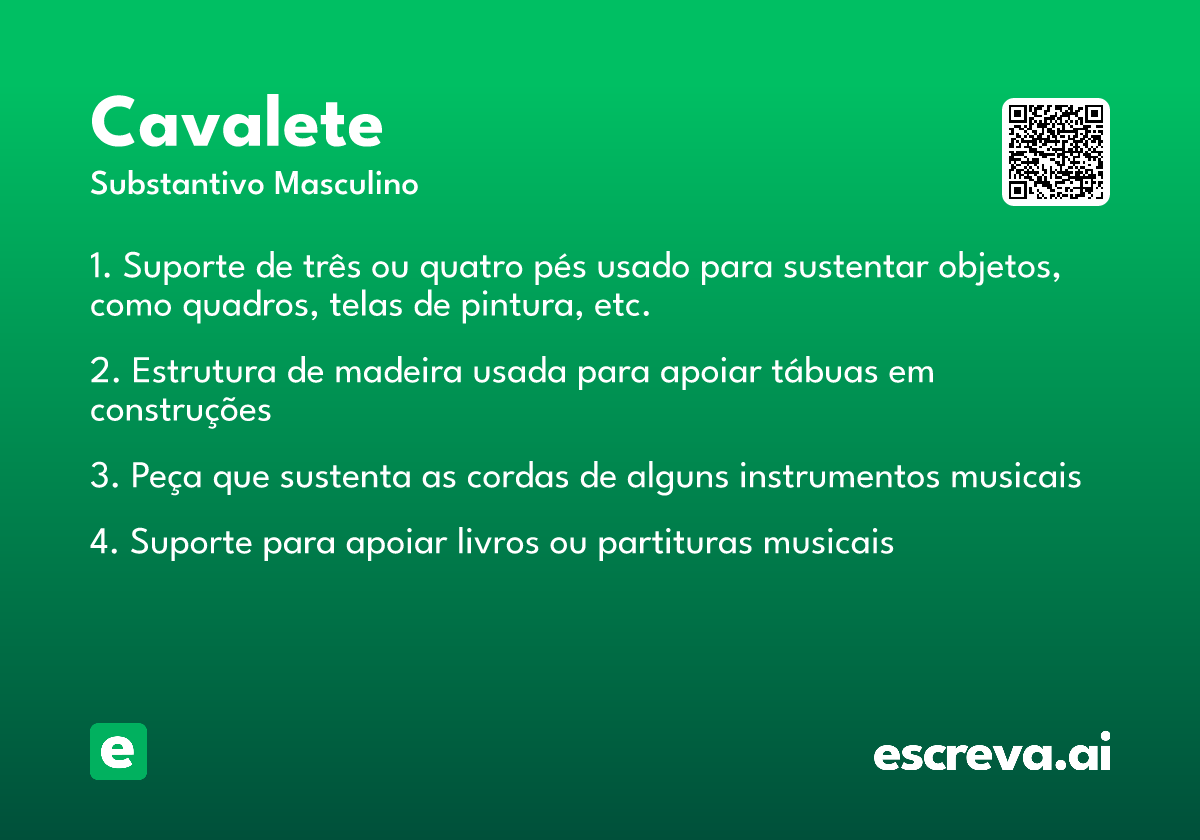 cavalete