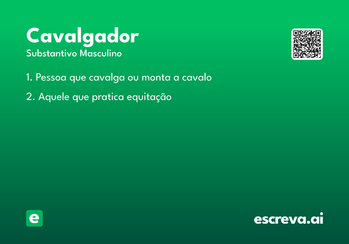 cavalgador