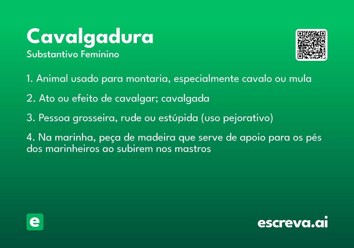 cavalgadura
