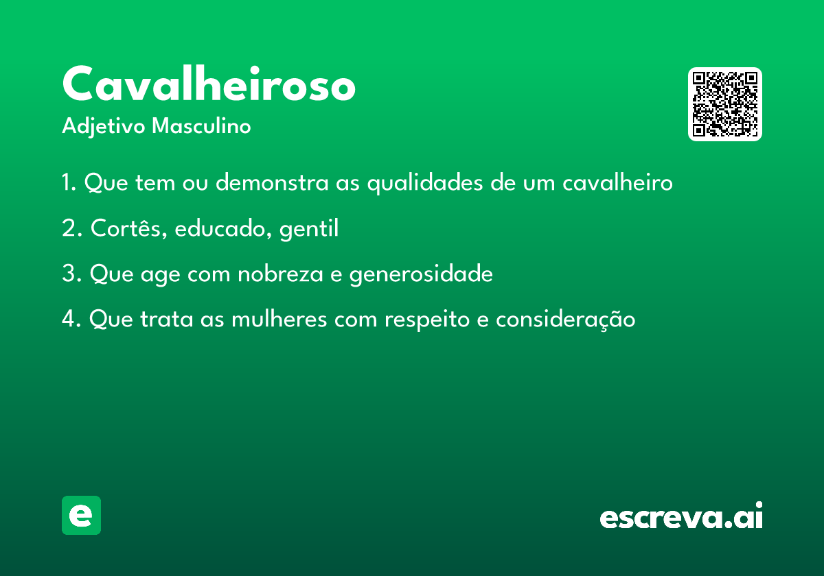 cavalheiroso