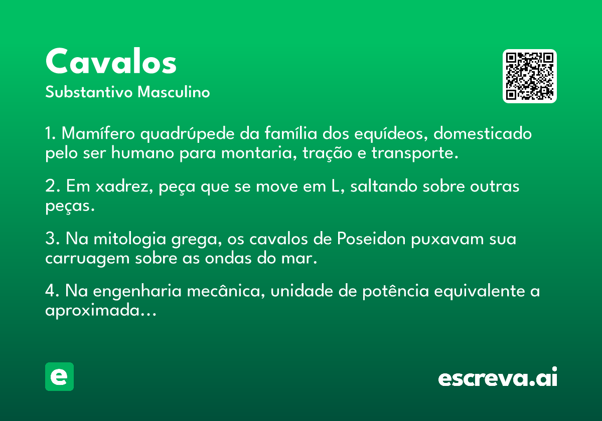 cavalos