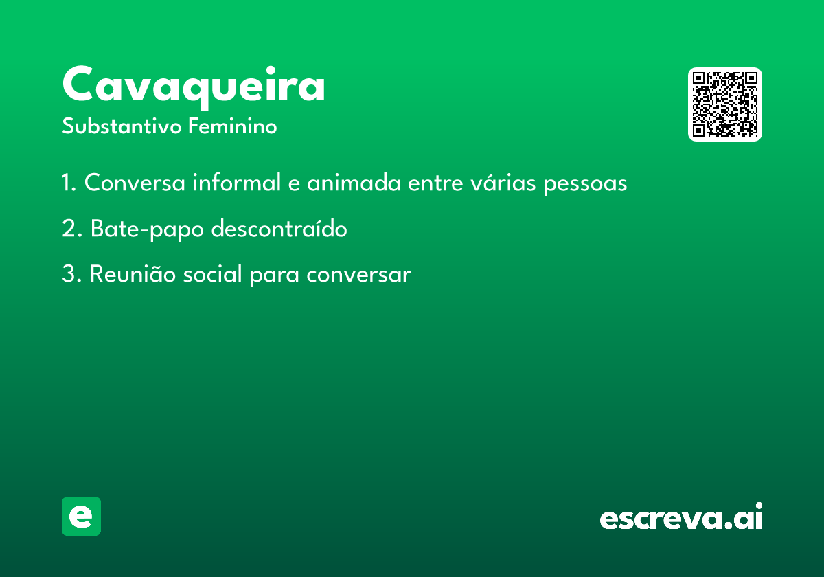 cavaqueira