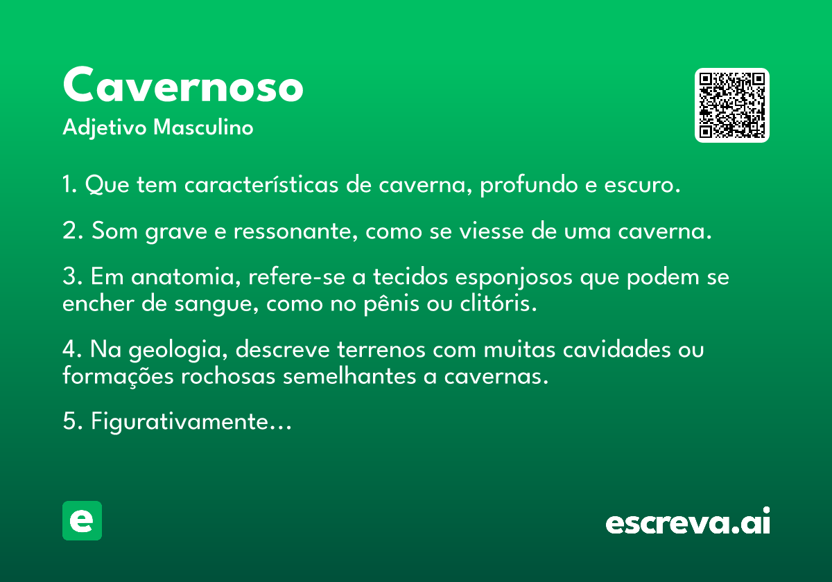 cavernoso