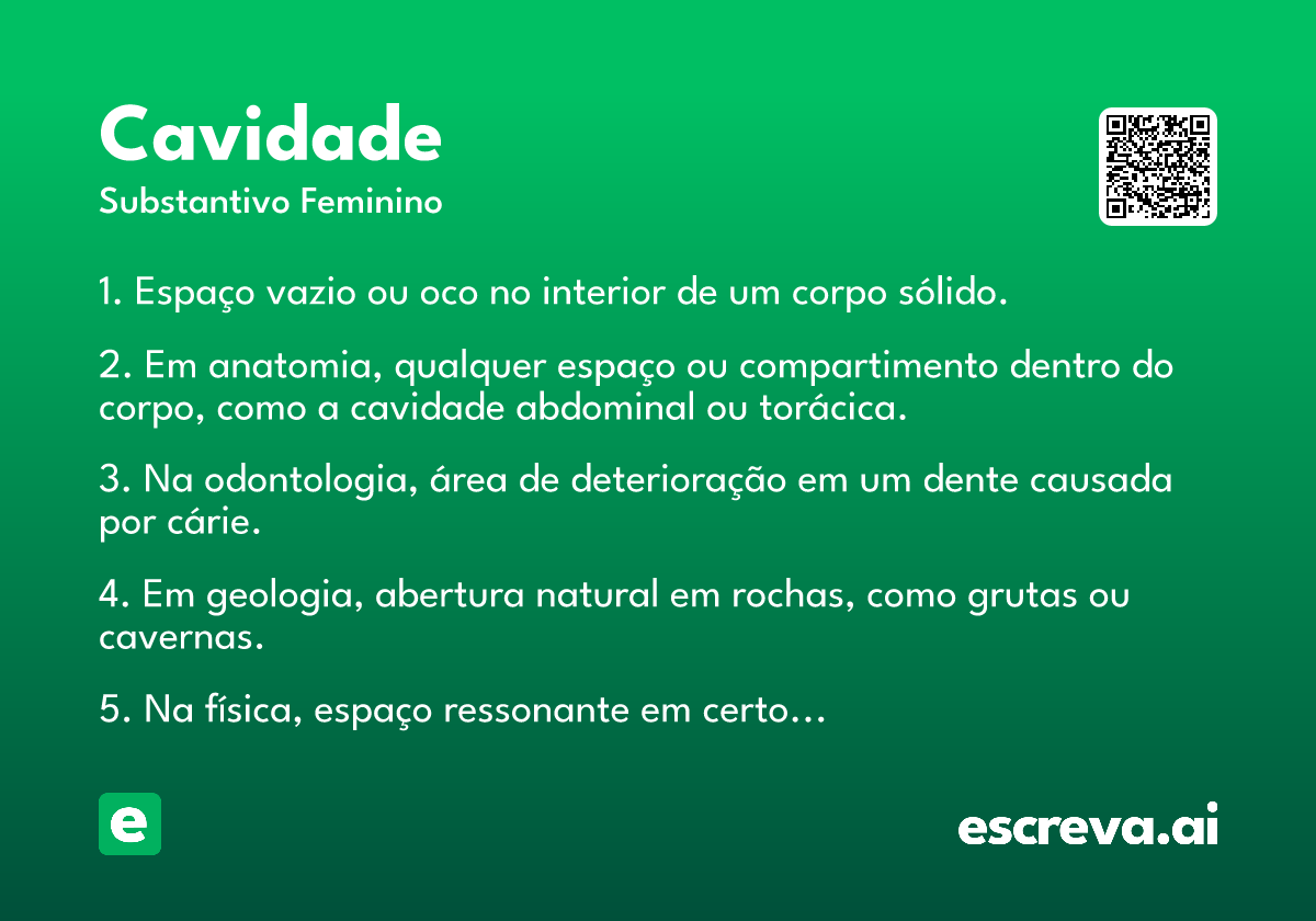 cavidade