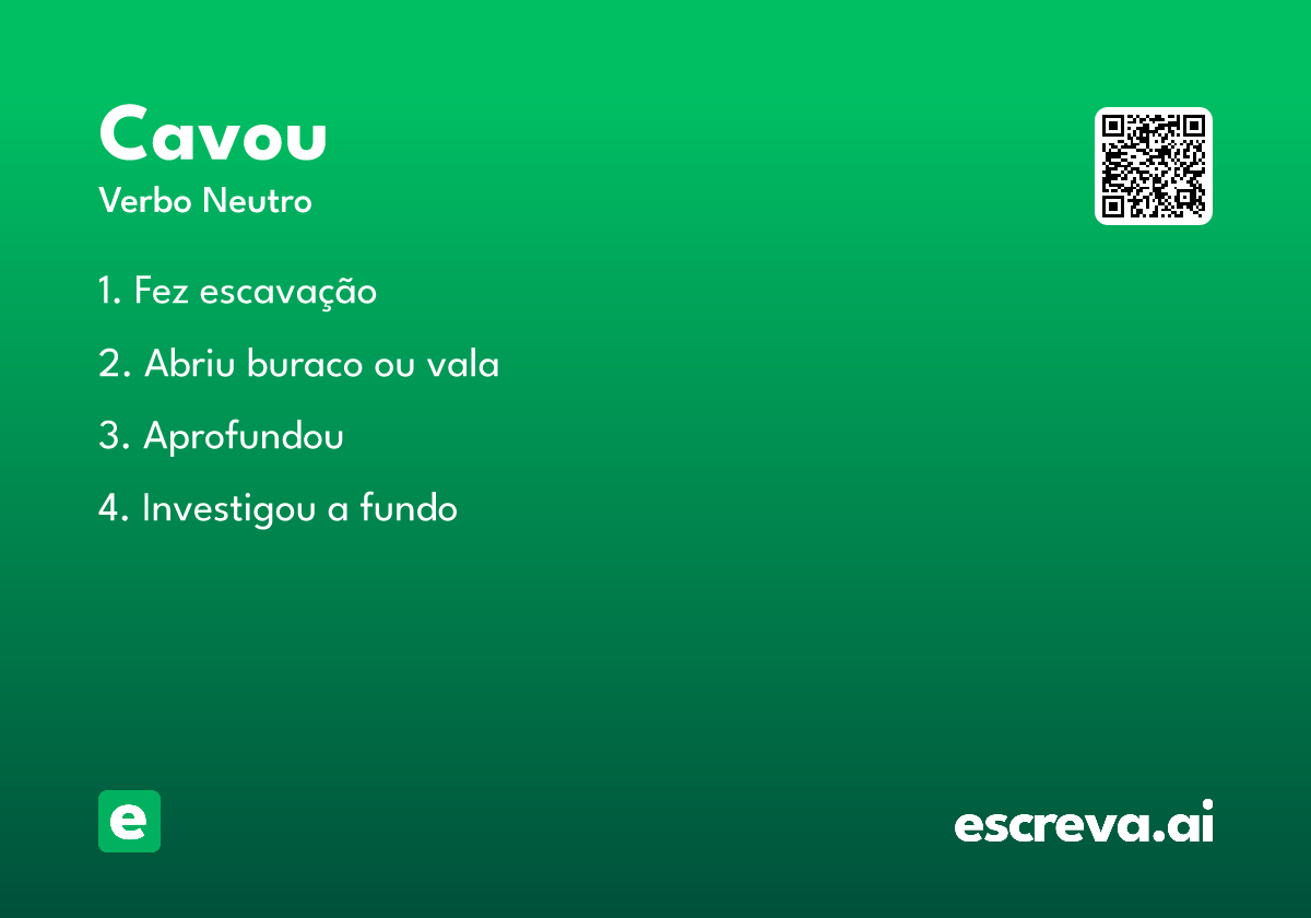 cavou
