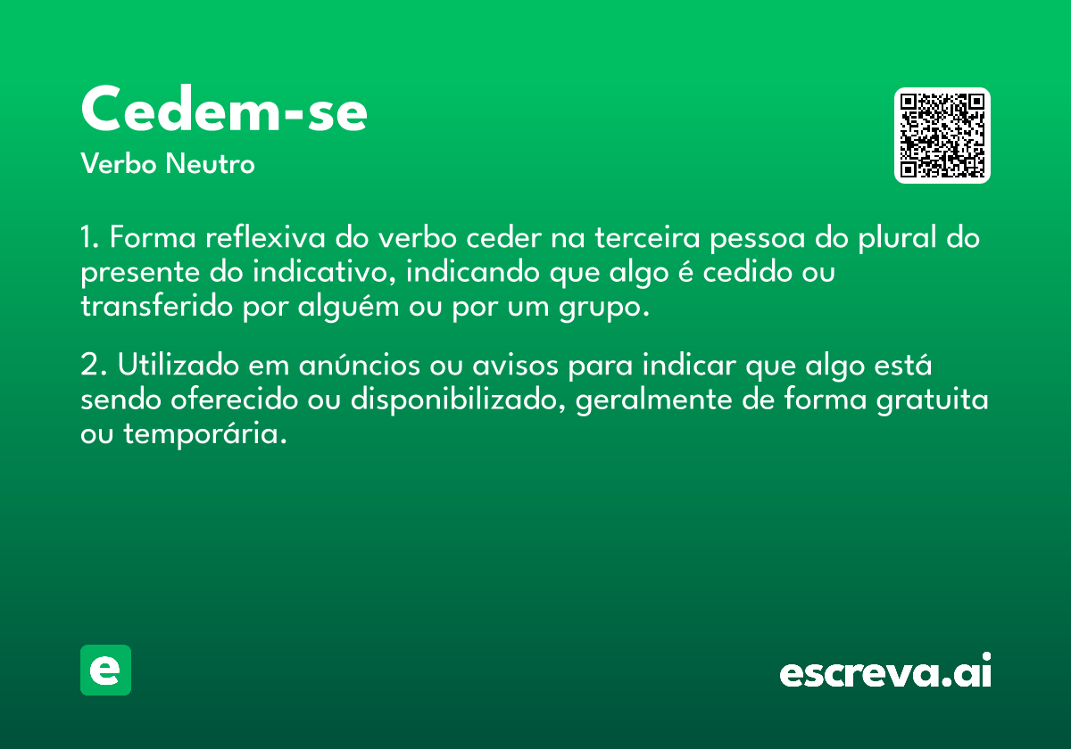 cedem-se