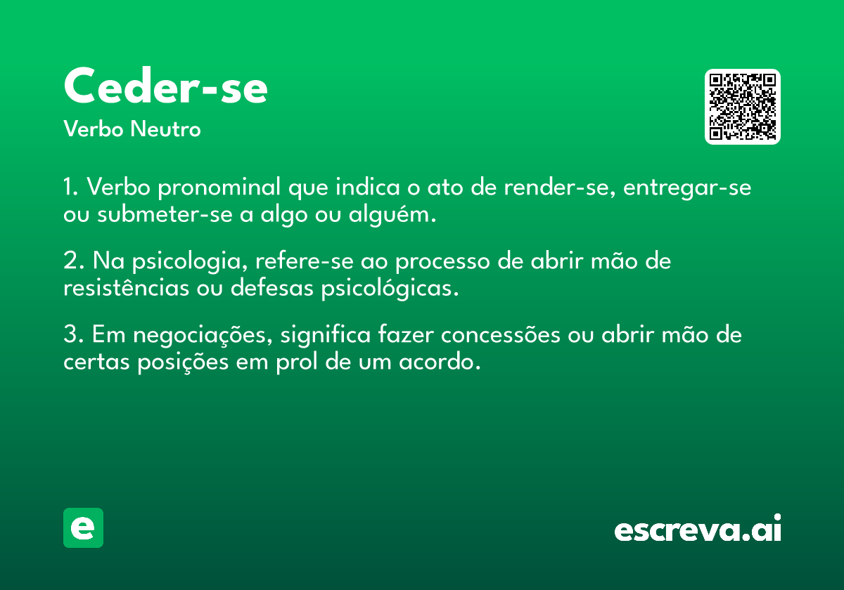 ceder-se
