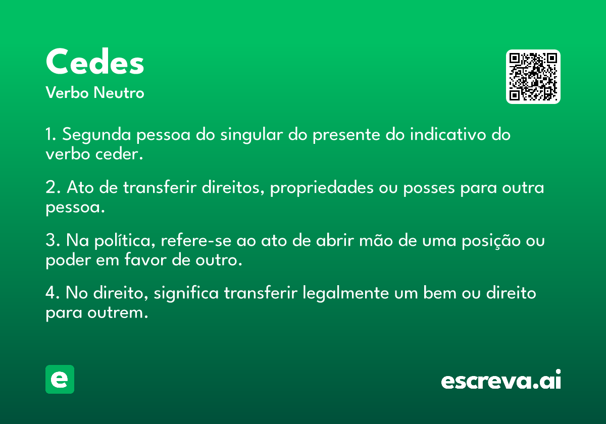 cedes