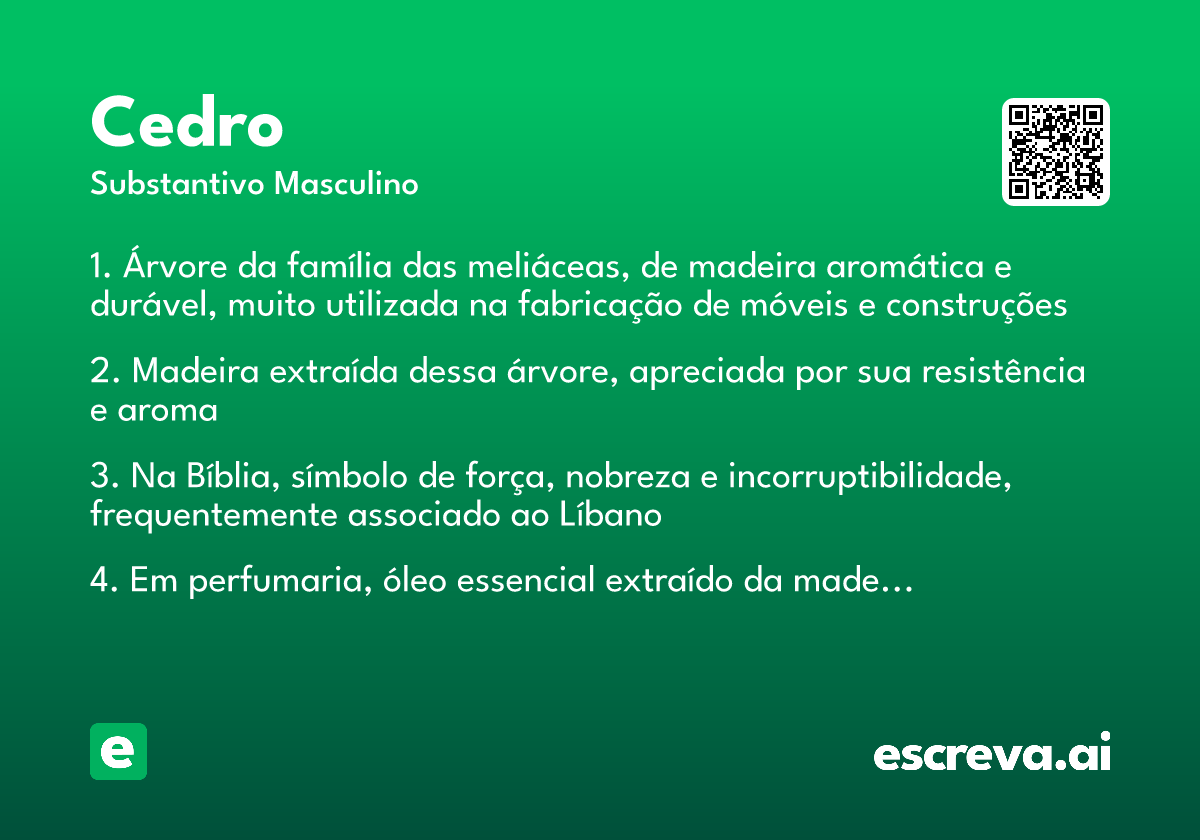 cedro